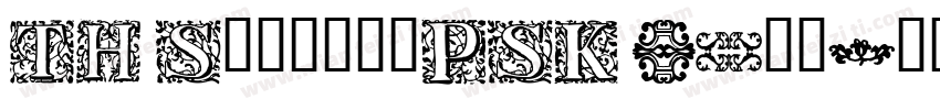 TH SarabanPSK 16pt字体转换